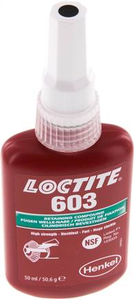Anaerobe Fügeverbindung, LOCTITE, 50 ml, hochfest, Handfestigkeit [min] 8