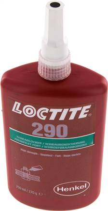Anaerobe Schraubensicherung, Loctite, 250 ml, hochfest,290/250