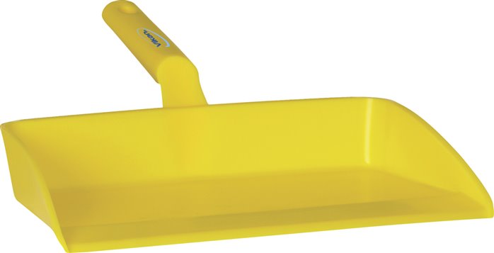 Industrie-Kehrschaufeln, Polypropylen-Schaufel für den Lebensmittelbereich, 30 cm, Gelb