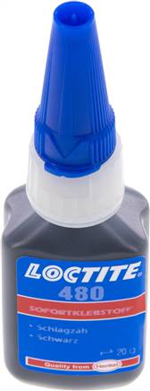 LOCTITE Sekundenkleber, 20 g, für Metalle und Kunststoffe, schlagzäh