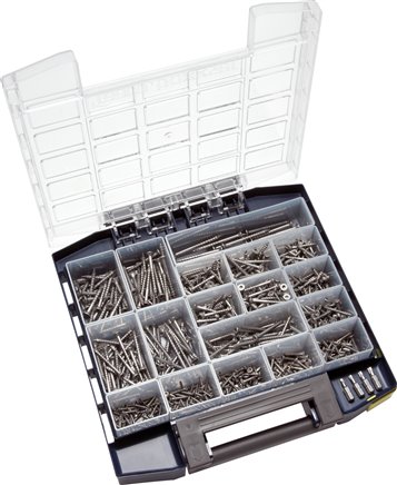 Multibox Spanplatten-Senkkopfschrauben (TORX) aus Edelstahl