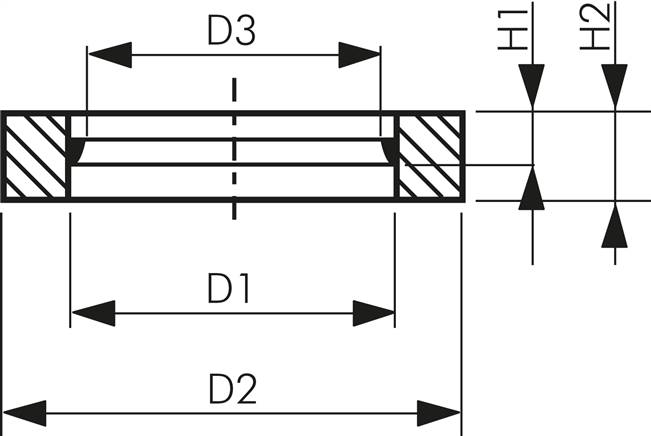 O-Ring für Distanz-Dichtring G 1/8"