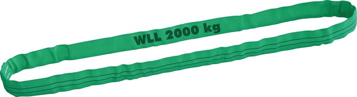 Rundschlinge EN 1492-2, Nutzlänge 2,5m, WLL 2000kg