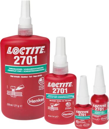 Anaerobe Schraubensicherung, Loctite, 50 ml, hochfest,270/50