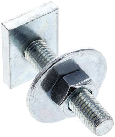 Hammerkopfschraube HS M 10x55, Stahl verzinkt (33 x 23 x 6)